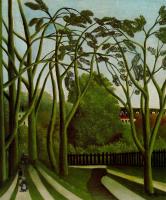 Henri Rousseau - Spring in the Bievre Valley